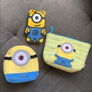 Minions pouch and iPhone case